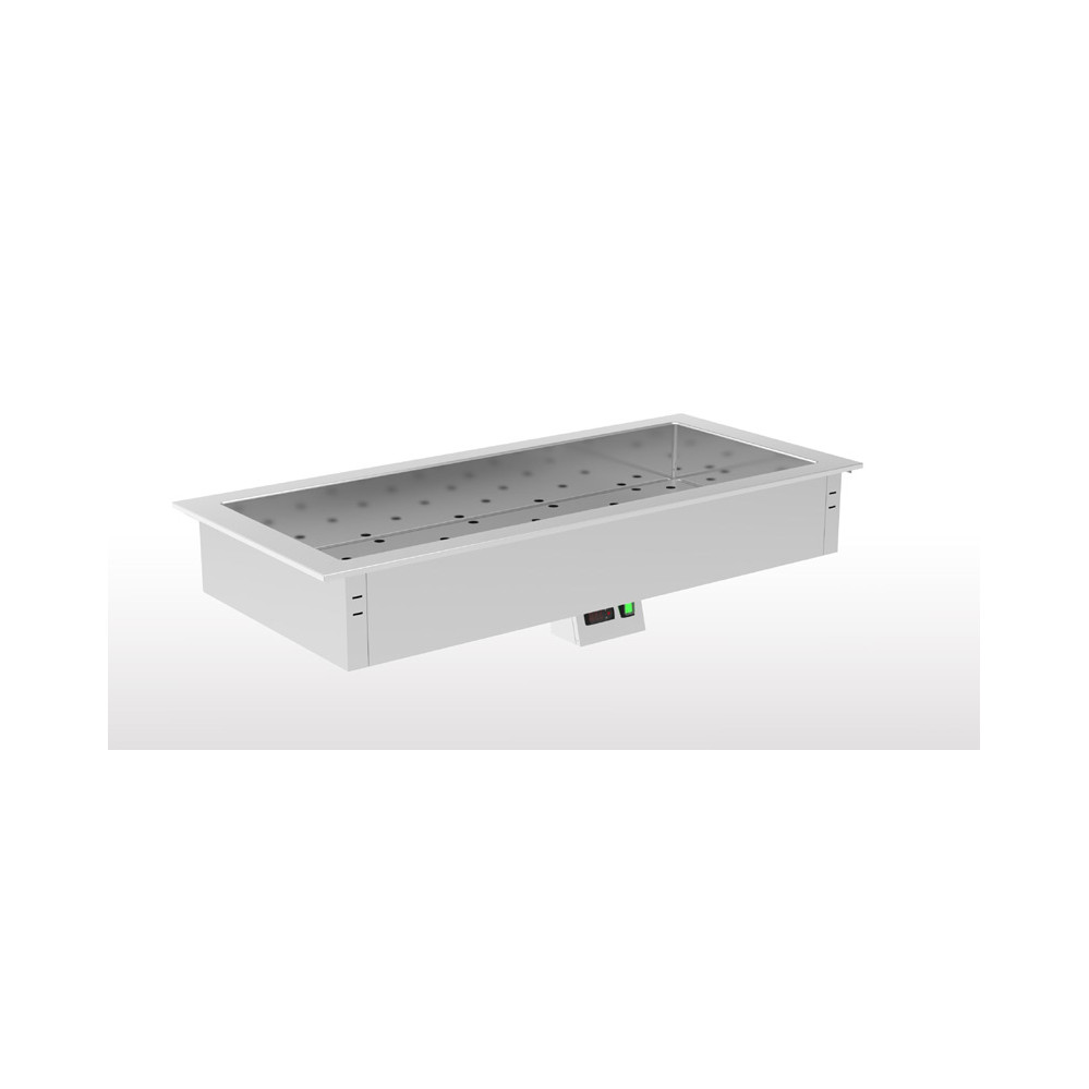 Cuve bain marie à encastrer