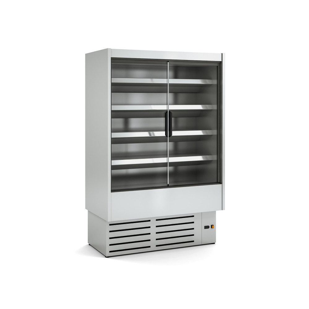 Vitrine murale gamme CEDAR Inox DG (avec portes)  Profondeur 3 (897mm)