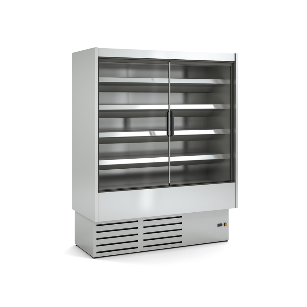 Vitrine murale gamme CEDAR Inox DG (avec portes)  Profondeur 3 (897mm)