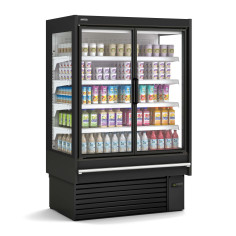 Vitrine murale gamme CEDAR DS (sans porte)  Profondeur 3 (897mm) Côtés panoramiques LE