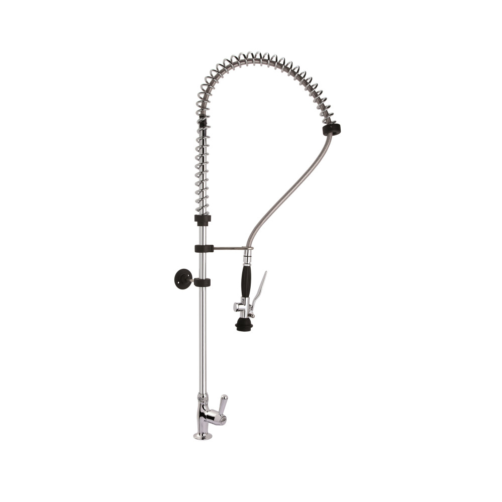 Robinet douchette - Douchette monotrou 1 voie avec robinet 1/4 de tour