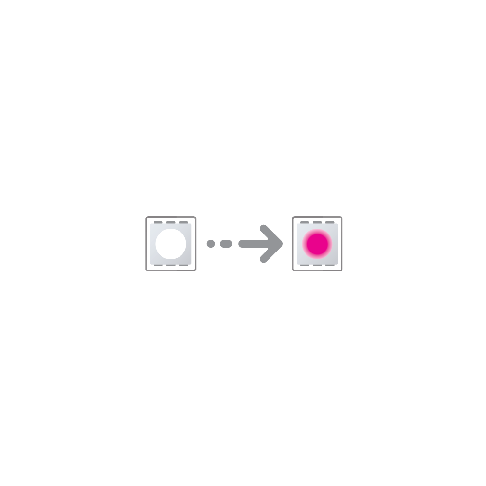 Changement de couleur LED