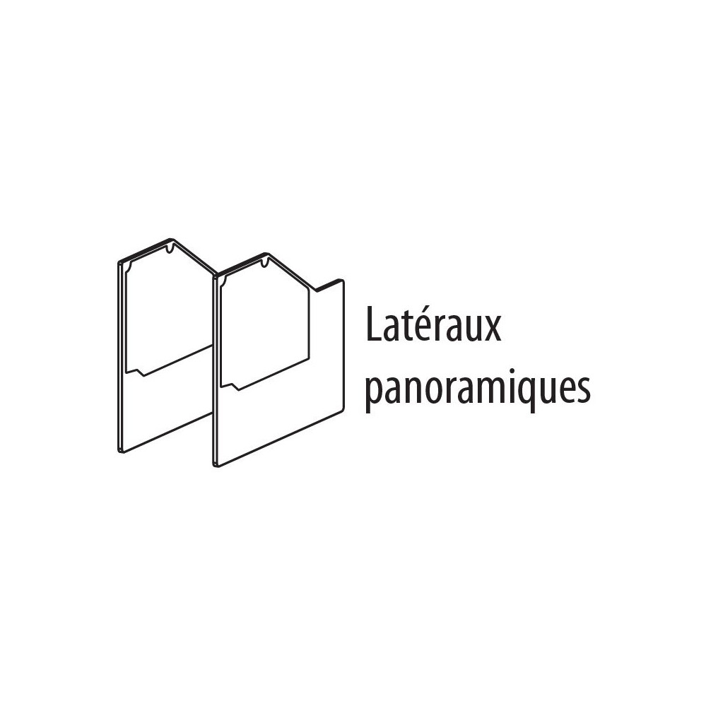 Kit côtés pour vitrine gamme SVES