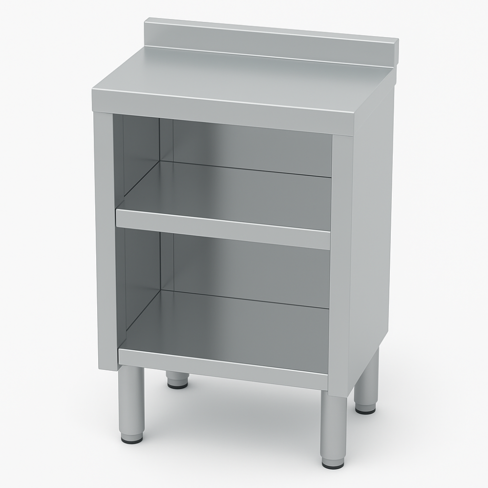 Meuble neutre pour la préparation de cocktail - Longueur 400 mm