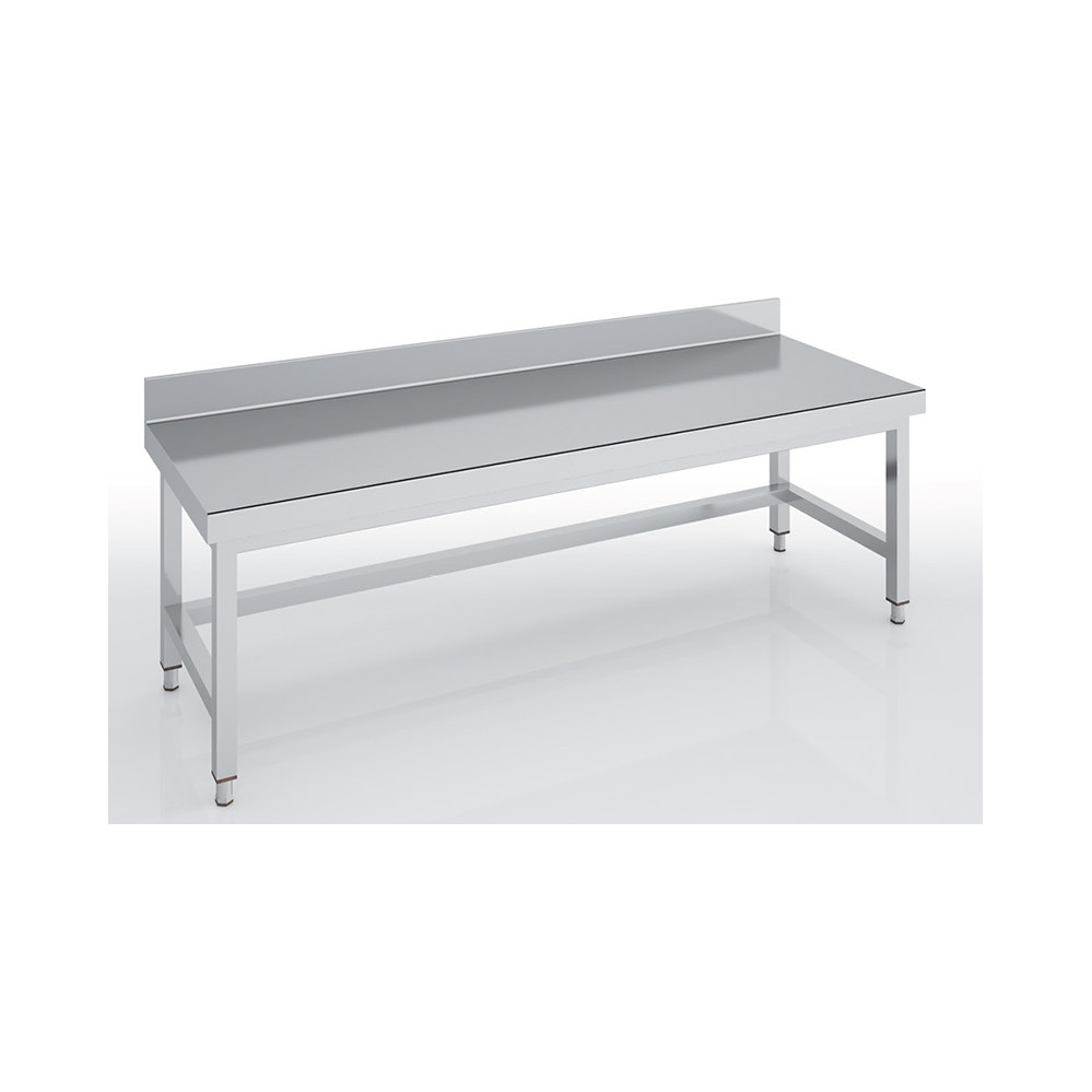 Table soubassement adossée série 700 - 800 x 700