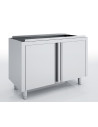 Meuble neutre fermé série 700 - Sans dessus - 1200 x 700