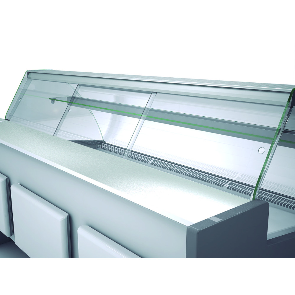 Kit Porte coulissante plexi arrière pour vitrine VE-12-10-RR