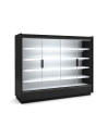 Vitrine murale supermarché gamme CLOVER - Hauteur 2m - Profondeur 891 mm - Avec portes vitrées