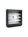 Vitrine murale supermarche gamme CLOVER - Hauteur 2m - Profondeur 991 mm - Avec portes vitrees