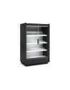 Vitrine murale supermarche gamme CLOVER - Hauteur 2m - Profondeur 1091 mm - Avec portes vitrees