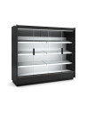 Vitrine murale supermarché gamme CLOVER - Hauteur 2,2m - Profondeur 791 mm - Avec portes vitrées