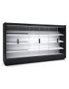 Vitrine murale supermarché gamme CLOVER - Hauteur 2,2m - Profondeur 891 mm - Avec portes vitrées
