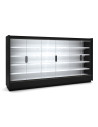Vitrine murale supermarché gamme CLOVER - Hauteur 2,2m - Profondeur 891 mm - Avec portes vitrées