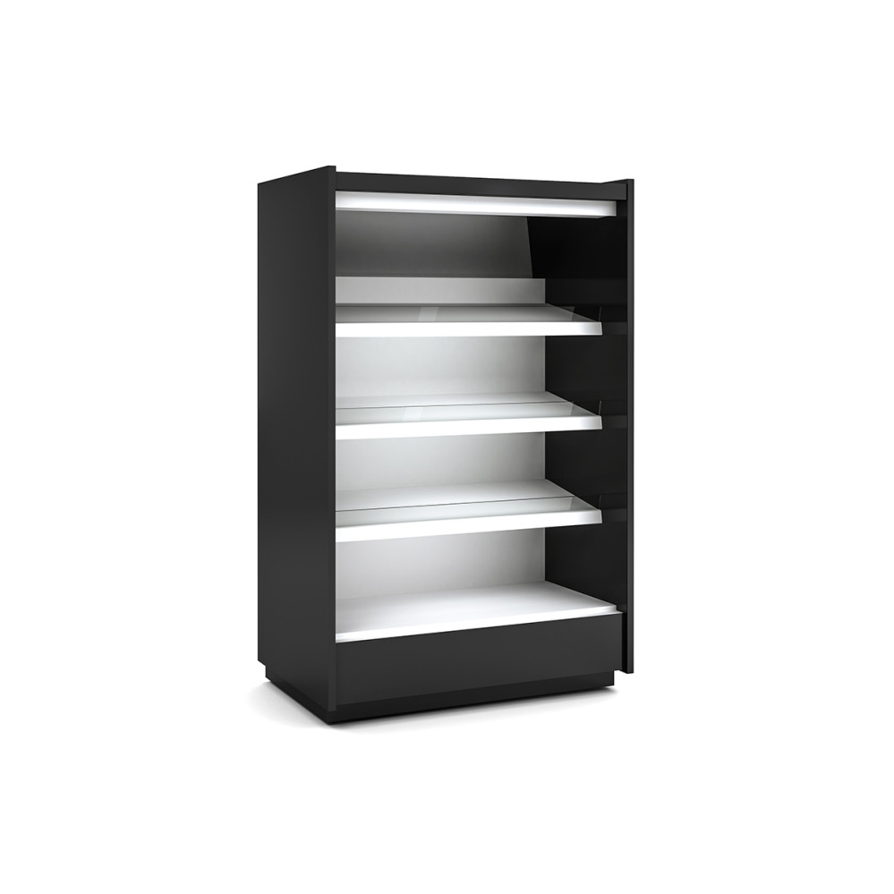 Vitrine murale supermarche gamme CLOVER - Hauteur 2m - Profondeur 991 mm - Sans porte