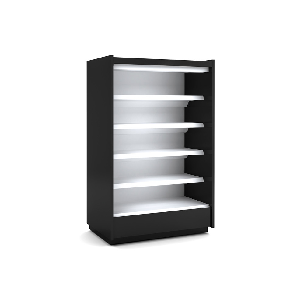 Vitrine murale supermarche gamme CLOVER - Hauteur 2m - Profondeur 991 mm - Sans porte