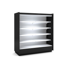 Vitrine murale supermarche gamme CLOVER - Hauteur 2m - Profondeur 991 mm - Sans porte