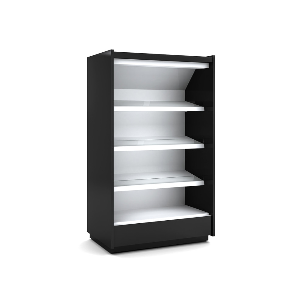 Vitrine murale supermarche gamme CLOVER - Hauteur 2m21 - Profondeur 991 mm - Sans porte