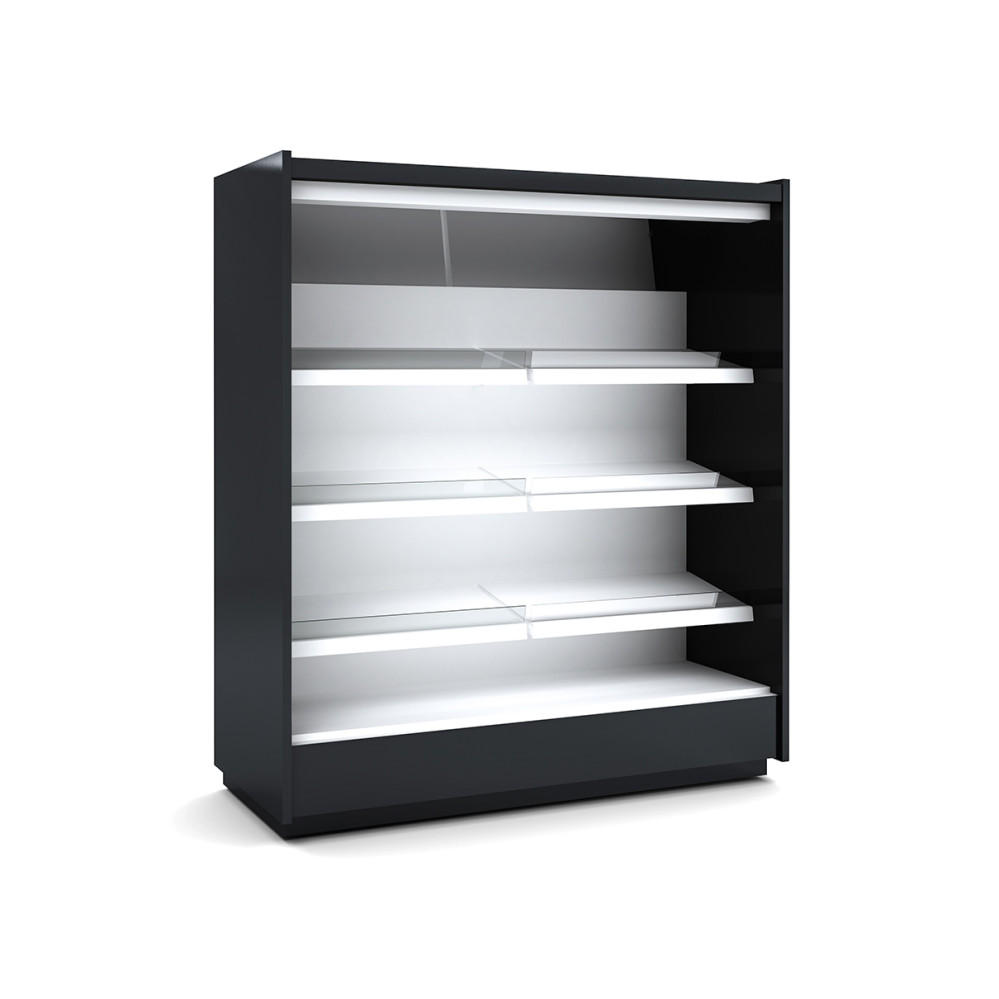 Vitrine murale supermarche gamme CLOVER - Hauteur 2m21 - Profondeur 991 mm - Sans porte