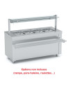 Meuble bain-marie à eau sans réserve