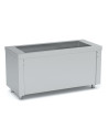 Ilot central avec bain marie à eau