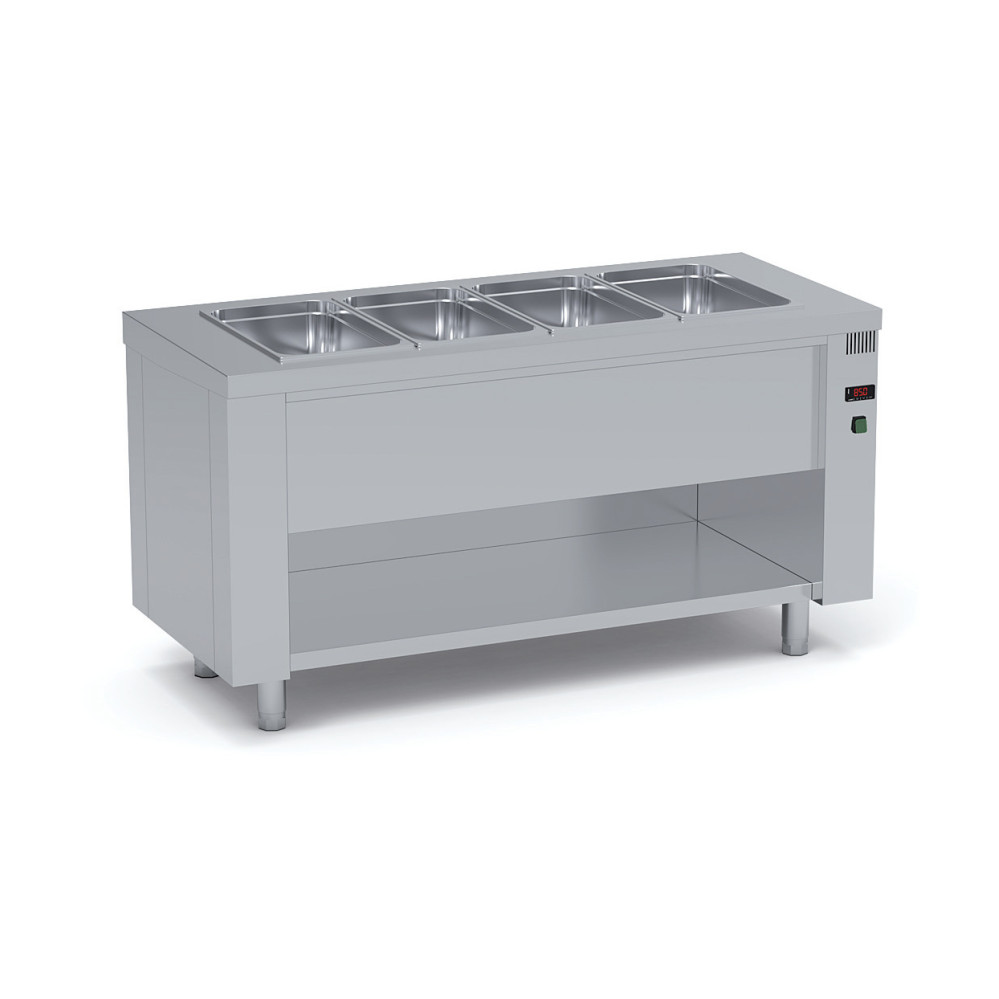 Meuble bain-marie sec sans réserve