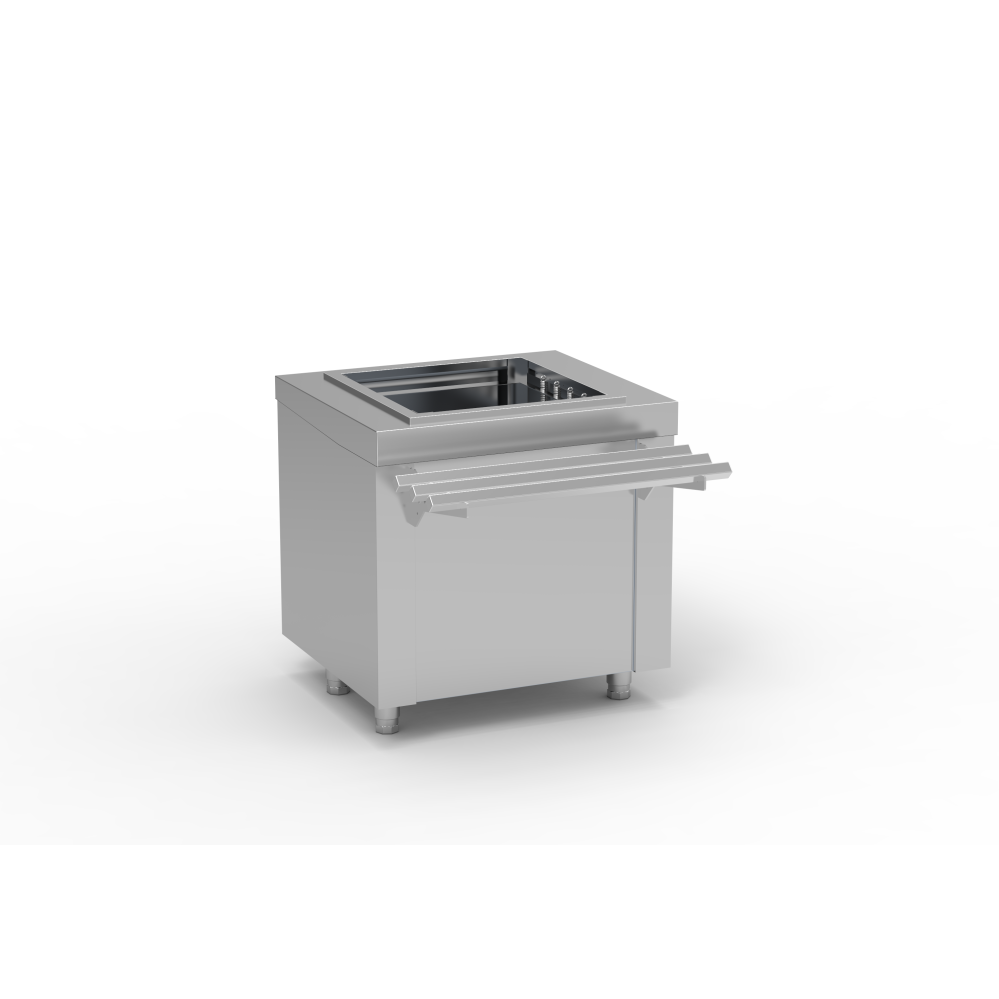 Meuble distributeur casiers de lavage