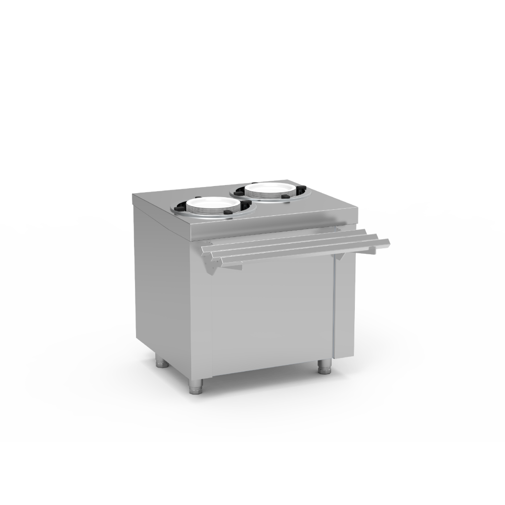 Meuble distributeur assiettes