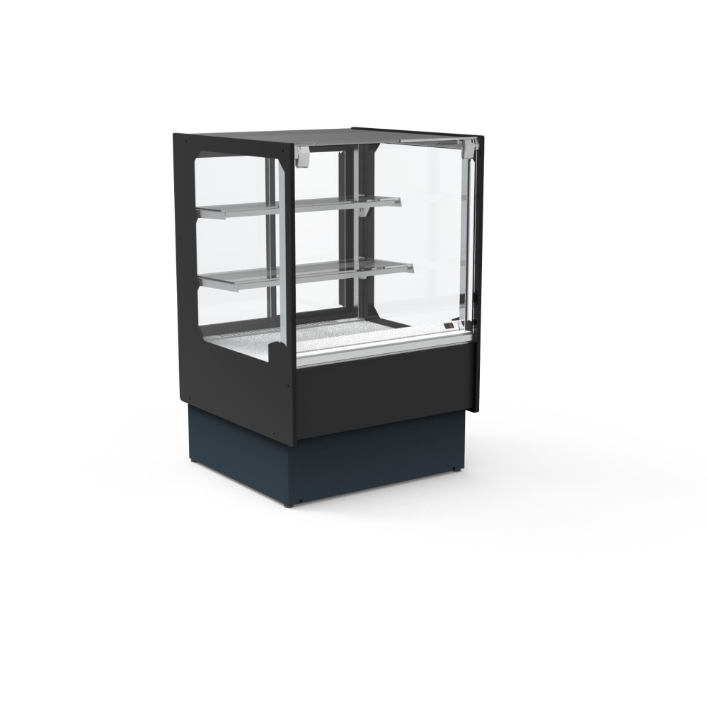 Vitrine supermarchés prof 1200 - Vitre droite - 937 x 965 x 1498