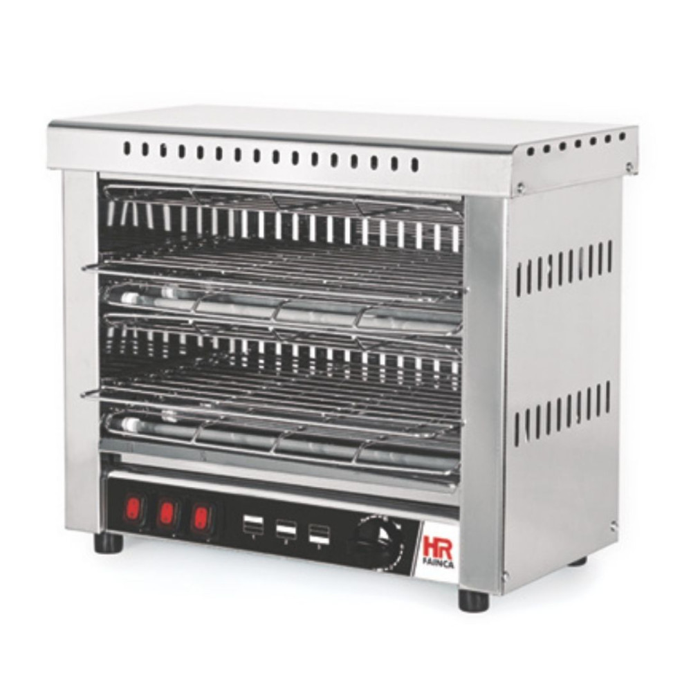 Grille pain double  avec minuterie