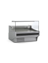 Vitrine horizontale prof 1100 - Vitre droite double - Longueur 1505