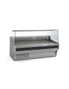 Vitrine horizontale prof 1100 - Vitre droite double - Longueur 1985