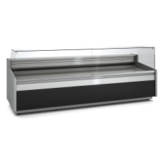 Vitrine horizontale pâtissière prof 1120 - Façade droite - Longueur 2945