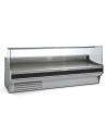 Vitrine horizontale prof 1100 - Vitre droite double - Longueur 2945