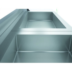 Vitrine Module Bain-Marie profondeur 1100 - Longueur 1505