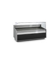 Vitrine gamme JUNIPER avec vitre relevable prof 1100 spéciale fromage - Longueur 1985