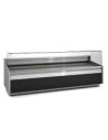 Vitrine gamme JUNIPER avec vitre relevable prof 1100 spéciale fromage - Longueur 2945