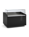 Vitrine fond plat prof 1000 - Vitrage bas - Longueur 1265