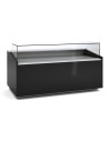 Vitrine fond plat prof 1000 - Vitrage bas - Longueur 1985