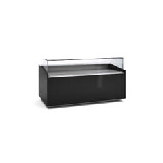 Vitrine VALORIAN fond plat prof 890 - Neutre - Vitrage bas - Longueur 1985