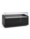 Vitrine VALORIAN fond plat prof 890 - Neutre - Vitrage bas - Longueur 1985
