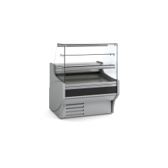 Vitrine horizontale pâtissière prof 940 - Vitre double droite - 2 étagères - Longueur 1025