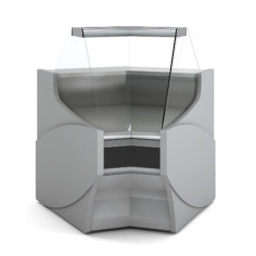 Vitrine d'angle pour gamme VEP-9 - Neutre - Angle extérieur