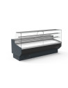 Vitrine horizontale pâtissière prof 940 - 2 étagères - Longueur 2465