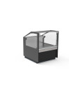 Vitrine avec vitre relevable prof 1100 - Sans réserve - Façade droite - Longueur 1025