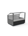 Vitrine avec vitre relevable prof 1100 - Sans réserve - Façade droite - Longueur 1505