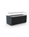 Vitrine saladette profondeur 1000 - Longueur 1985 - Capacité 30GN 1/6