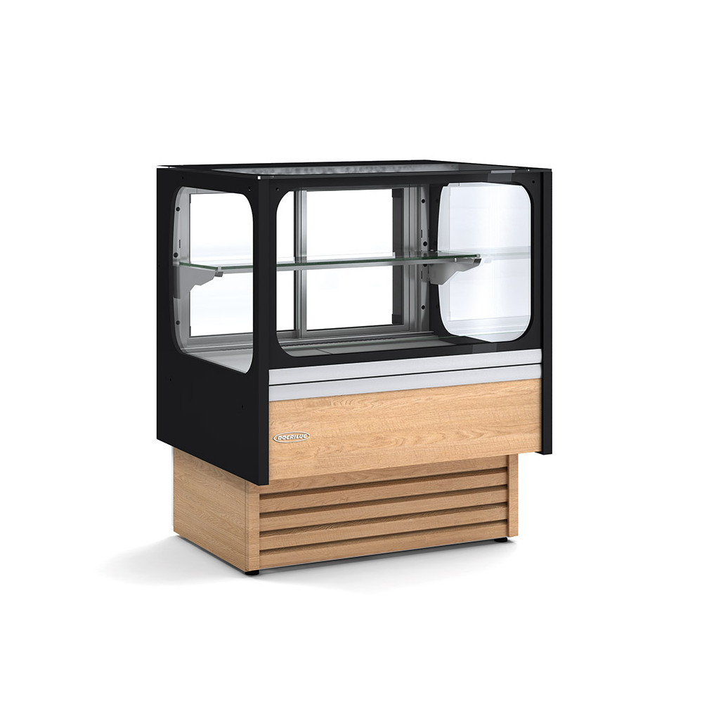 Vitrine basse service arrière réfrigérée