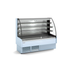 Vitrine libre service avec arrière fermé