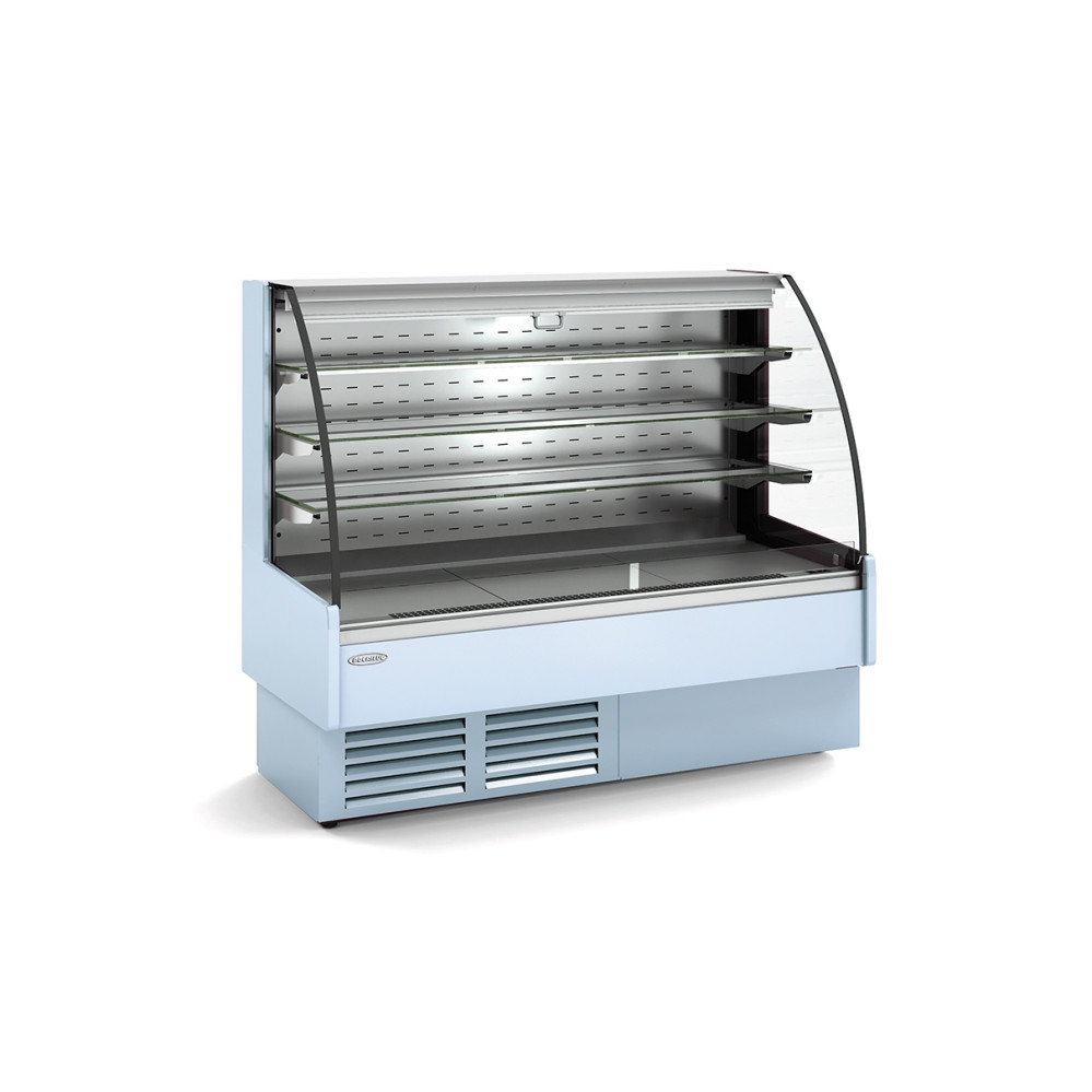 Vitrine libre service avec arrière fermé