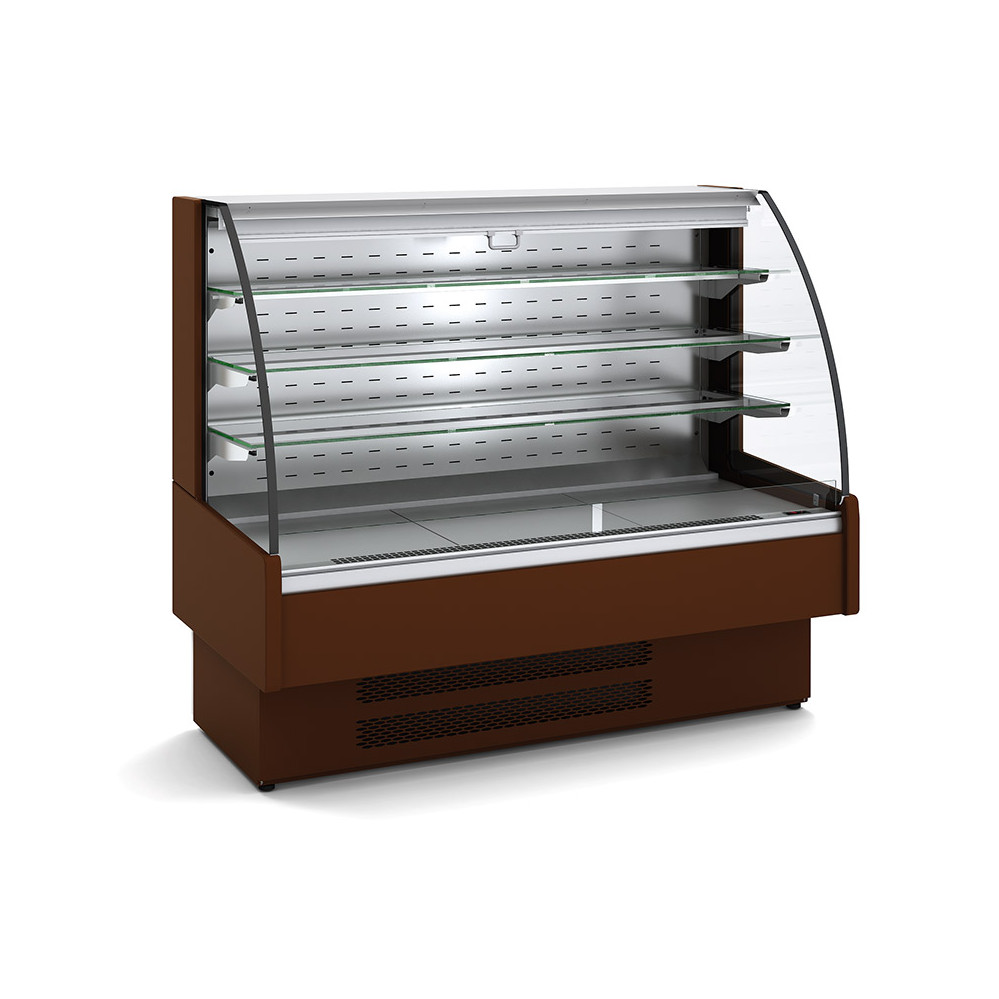 Vitrine libre service avec arrière fermé